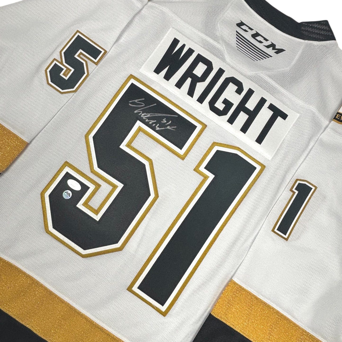 SHANE WRIGHT - JERSEY HOCKEY AUTOGRAPHIÉ - CCM
