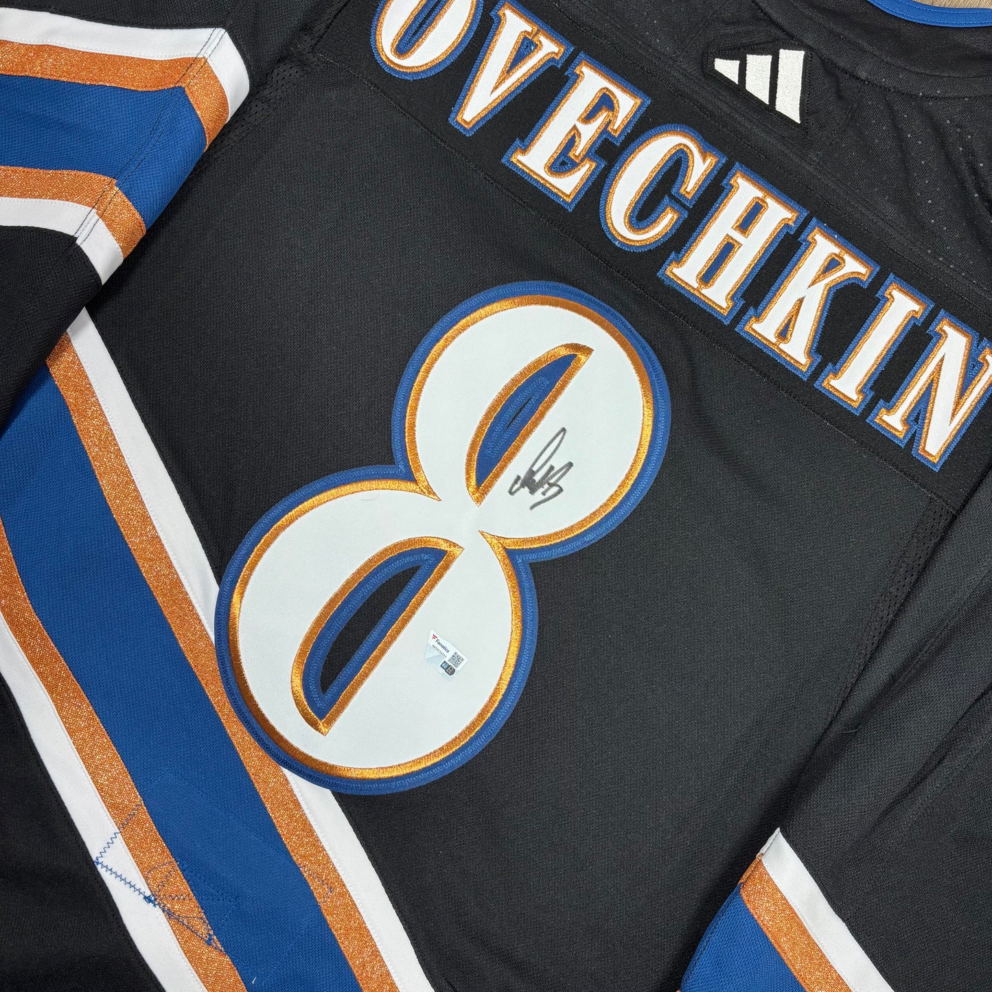 ALEXANDER OVECHKIN - JERSEY HOCKEY AUTOGRAPHIÉ - ADIDAS RETRO REVERSE 2.0