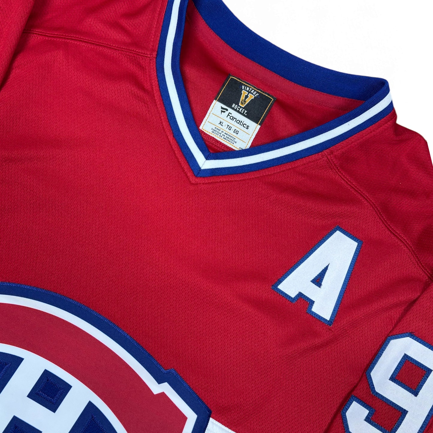 LARRY ROBINSON - JERSEY HOCKEY AUTOGRAPHIÉ - FANATICS VINTAGE