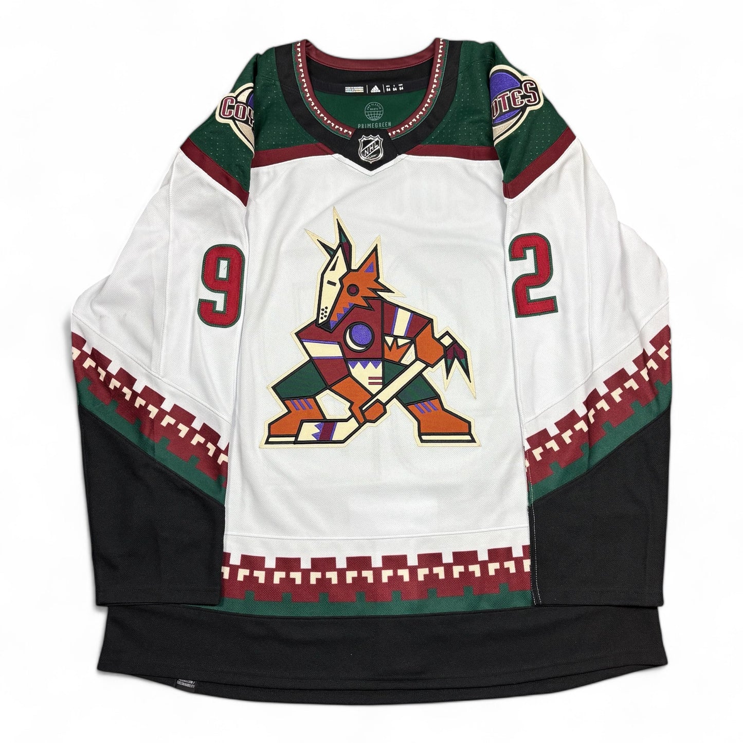 LOGAN COOLEY- JERSEY HOCKEY AUTOGRAPHIÉ - ADIDAS