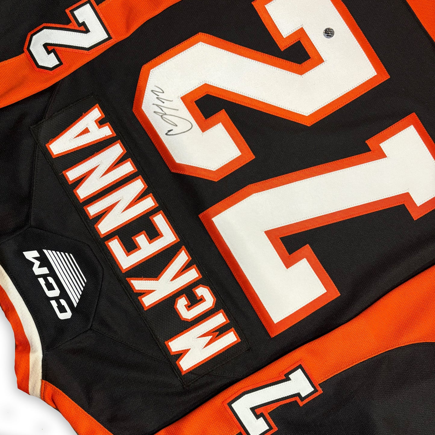 GAVIN MCKENNA - AUTOGRAPHED HOCKEY JERSEY - CCM