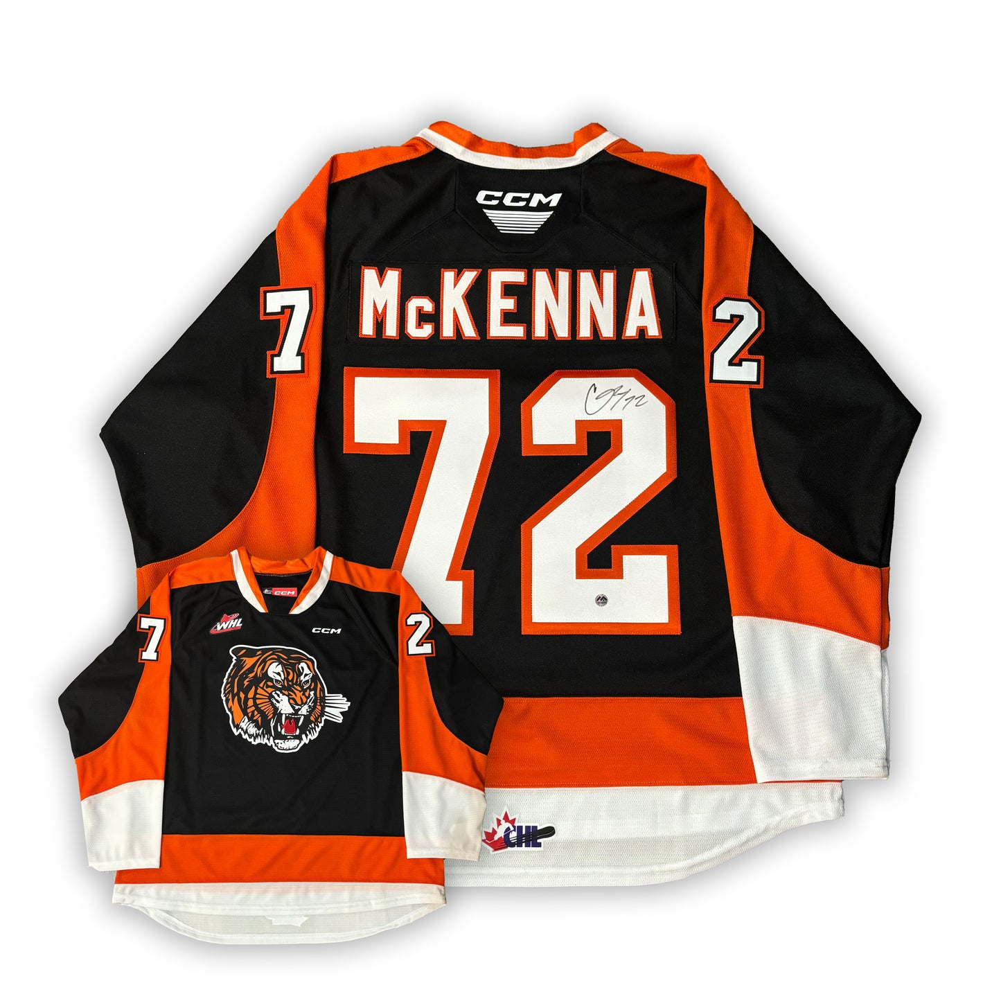 GAVIN MCKENNA - AUTOGRAPHED HOCKEY JERSEY - CCM