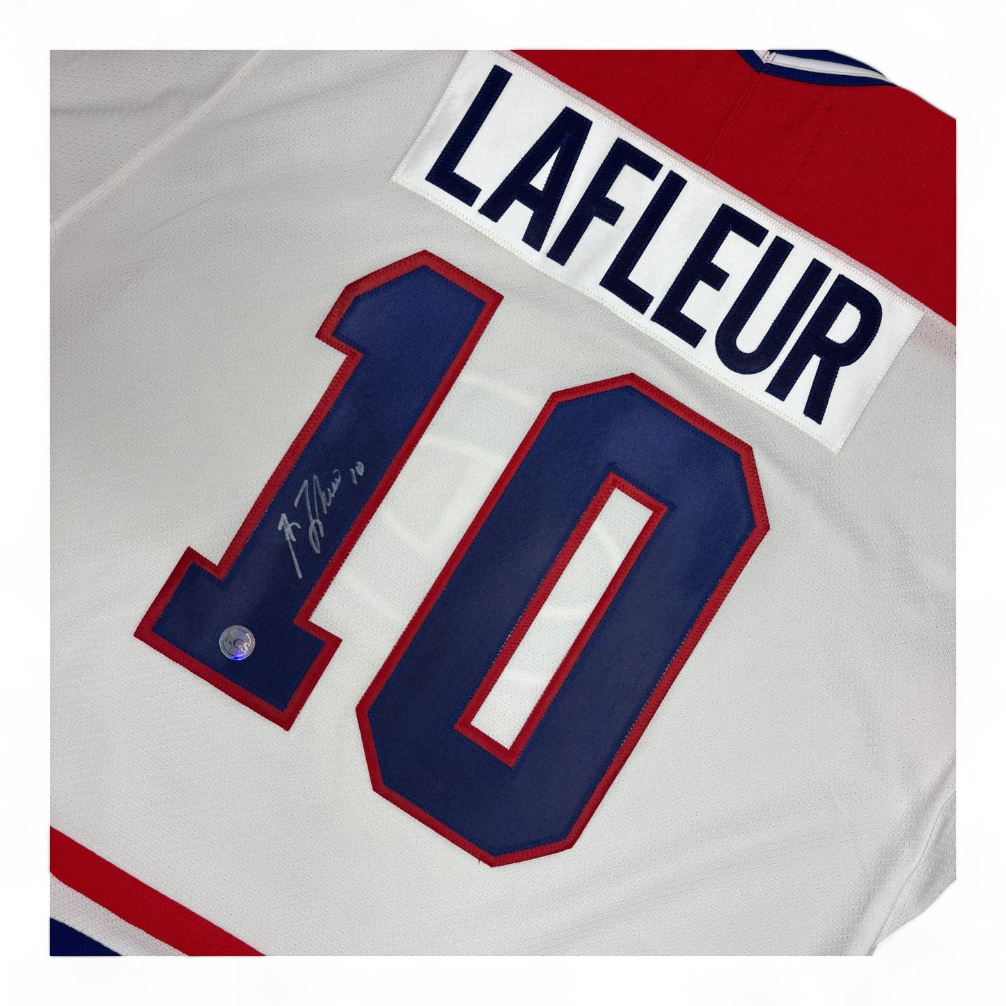 GUY LAFLEUR - JERSEY HOCKEY AUTOGRAPHIÉ - CCM