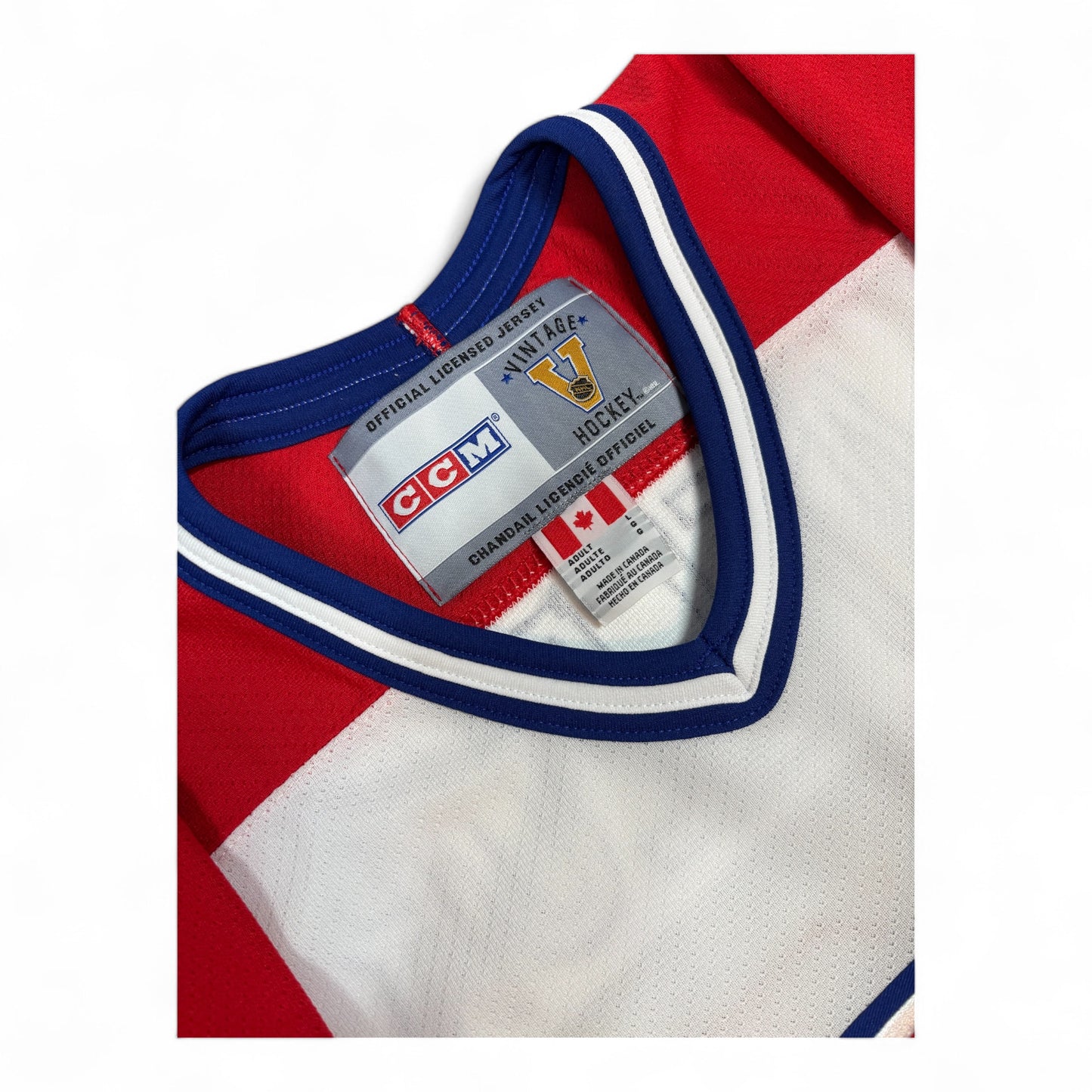 GUY LAFLEUR - JERSEY HOCKEY AUTOGRAPHIÉ - CCM