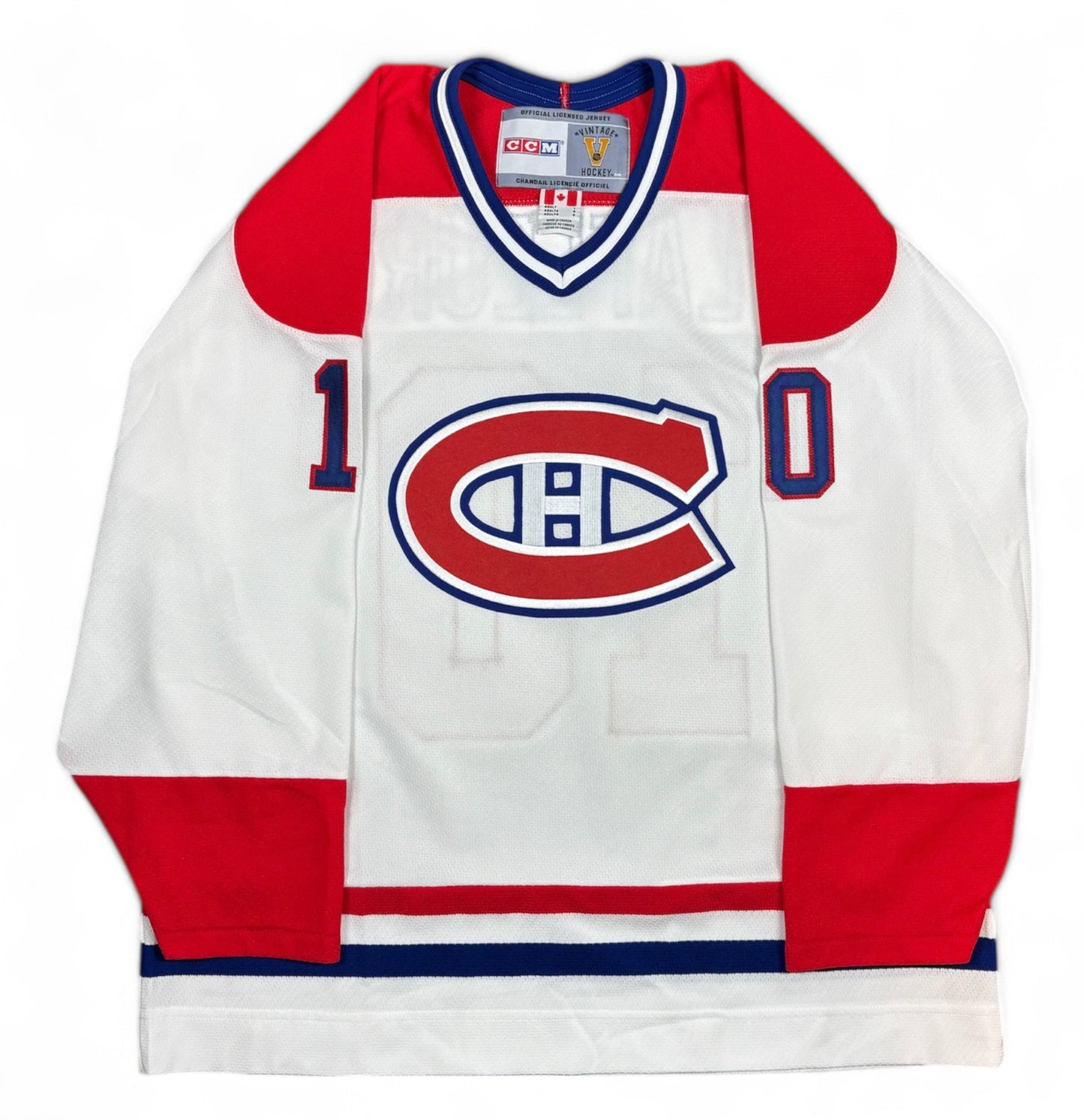 GUY LAFLEUR - JERSEY HOCKEY AUTOGRAPHIÉ - CCM