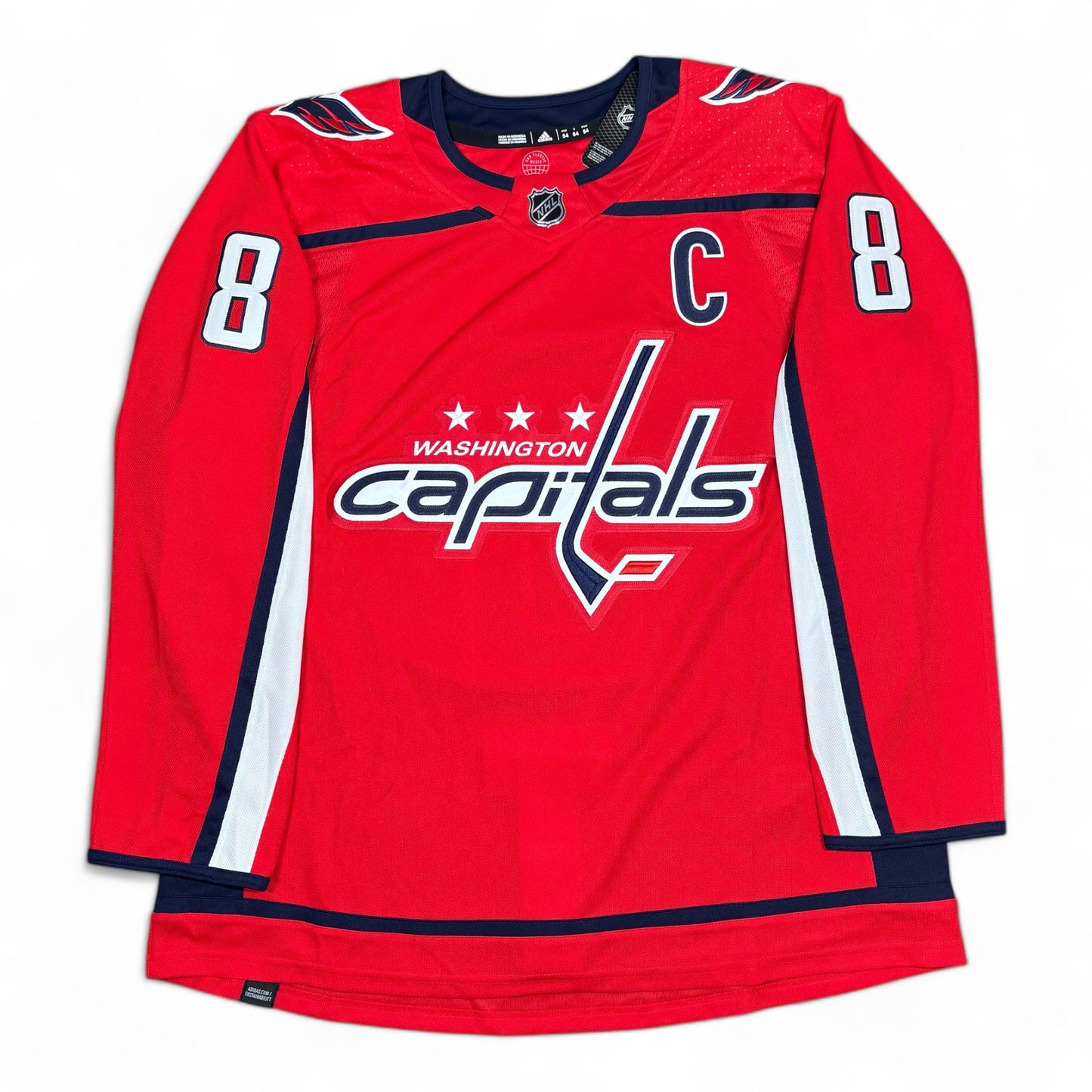 ALEXANDER OVECHKIN - AUTOGRAPHED HOCKEY JERSEY - ADIDAS