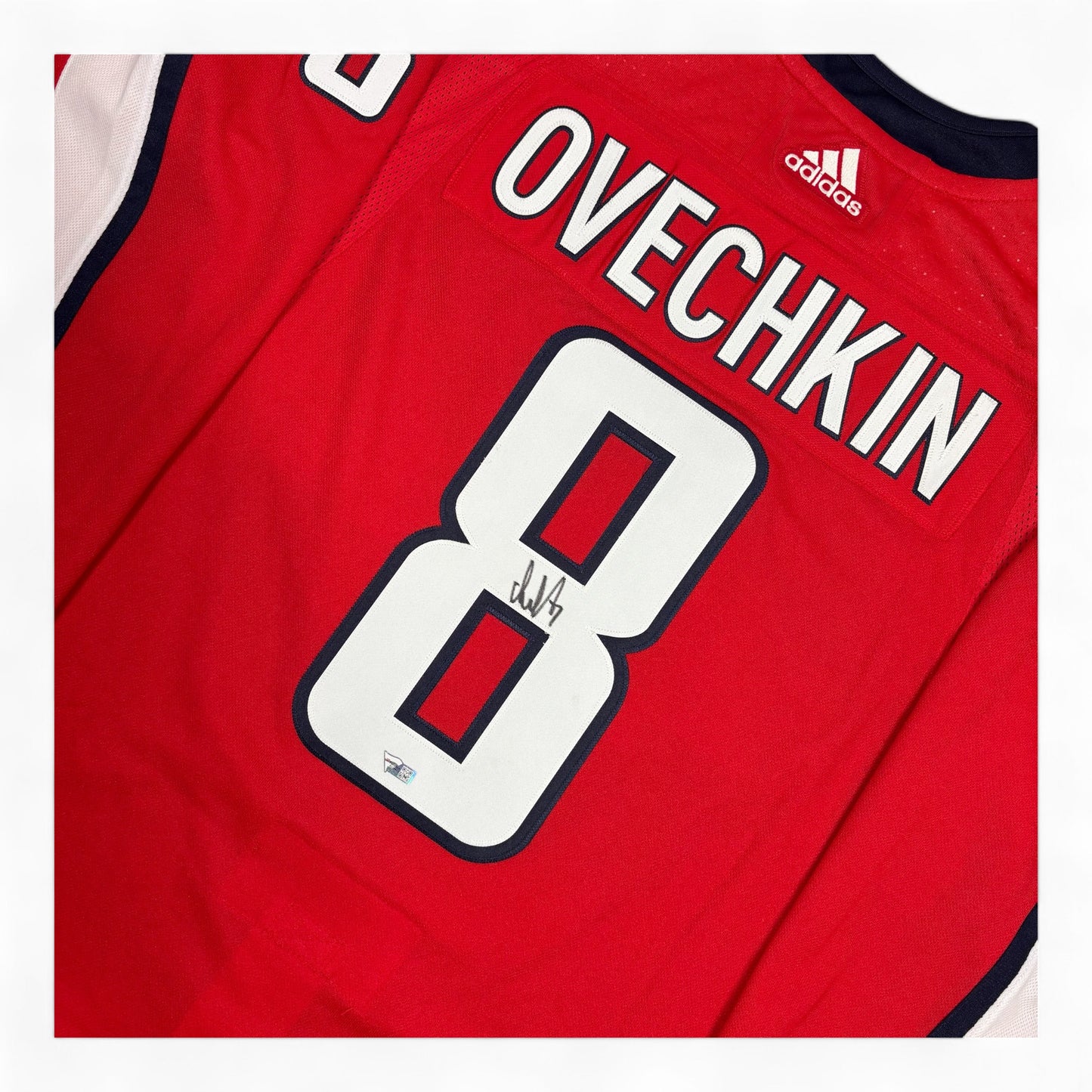 ALEXANDER OVECHKIN - AUTOGRAPHED HOCKEY JERSEY - ADIDAS