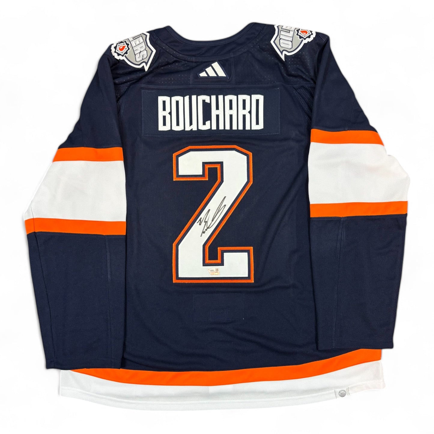 EVAN BOUCHARD - JERSEY HOCKEY AUTOGRAPHIÉ - ADIDAS RR 2.0