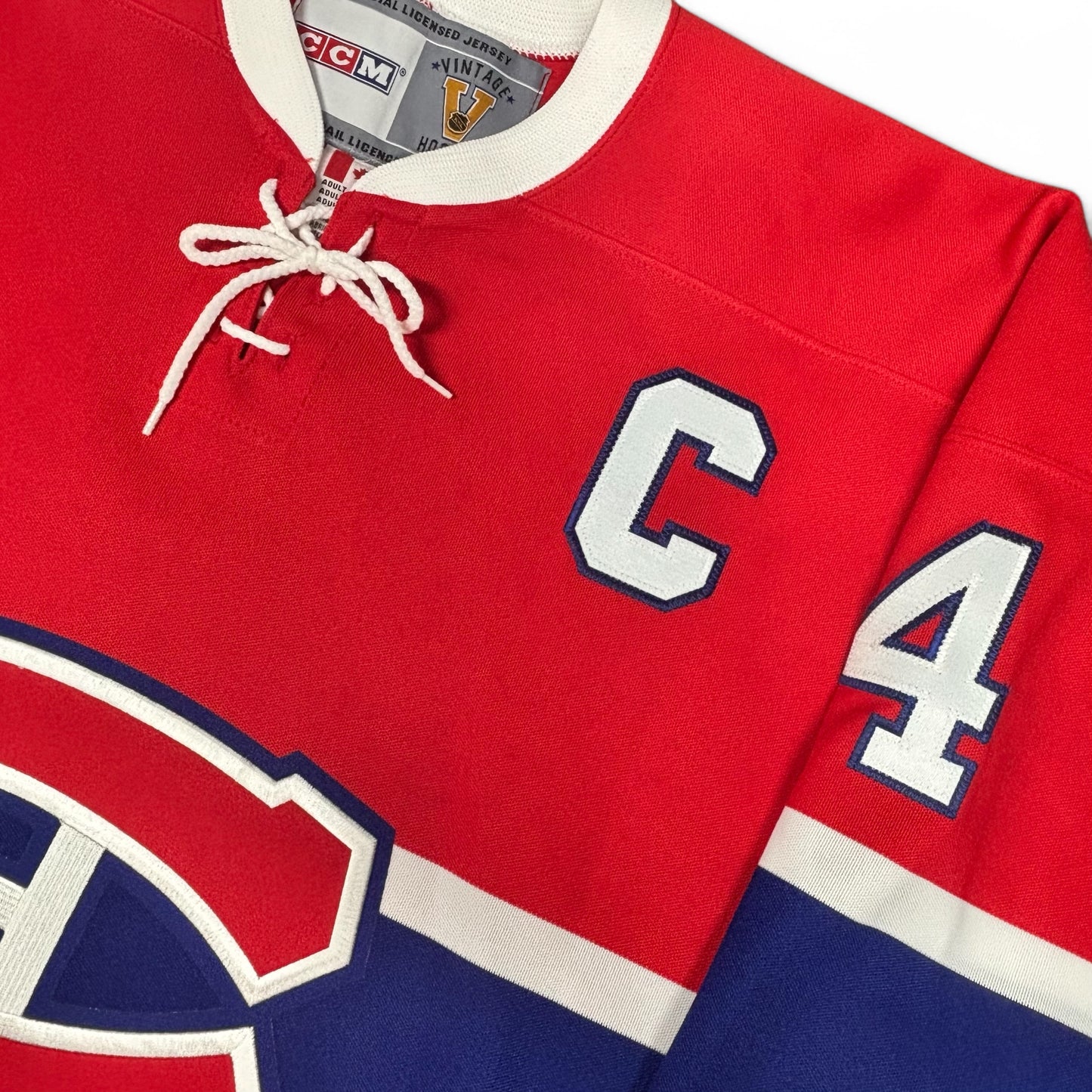 JEAN BÉLIVEAU - AUTOGRAPHED HOCKEY JERSEY - CCM VINTAGE
