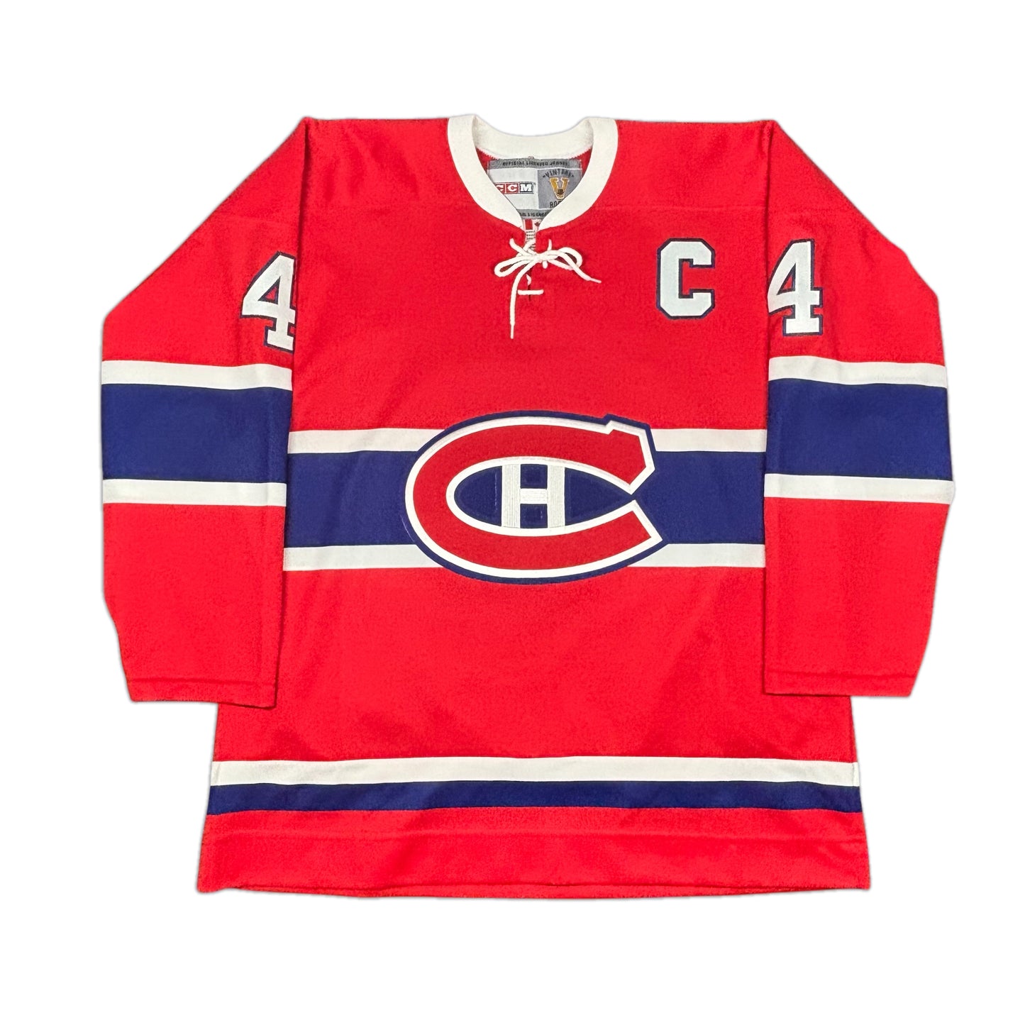 JEAN BÉLIVEAU - AUTOGRAPHED HOCKEY JERSEY - CCM VINTAGE