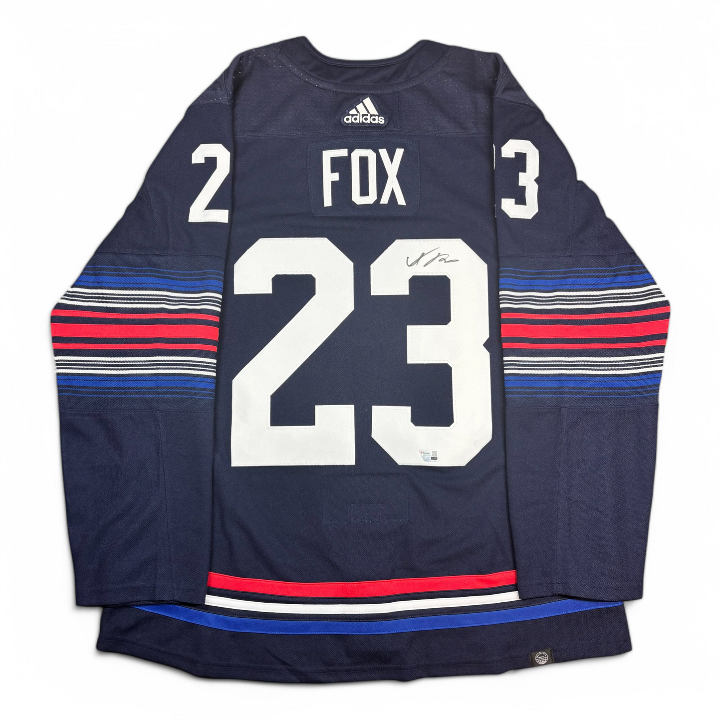 ADAM FOX - JERSEY HOCKEY AUTOGRAPHIÉ - ADIDAS