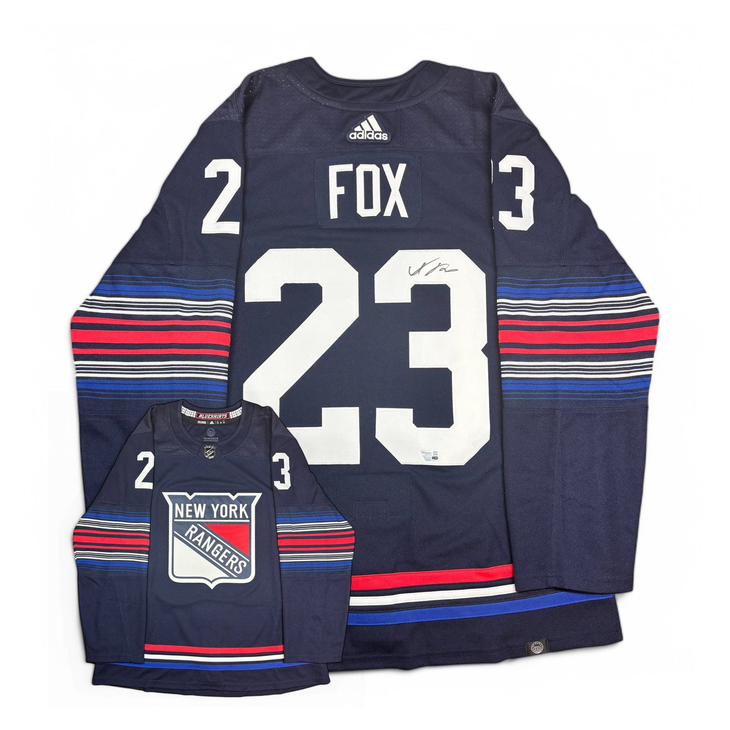 ADAM FOX - JERSEY HOCKEY AUTOGRAPHIÉ - ADIDAS