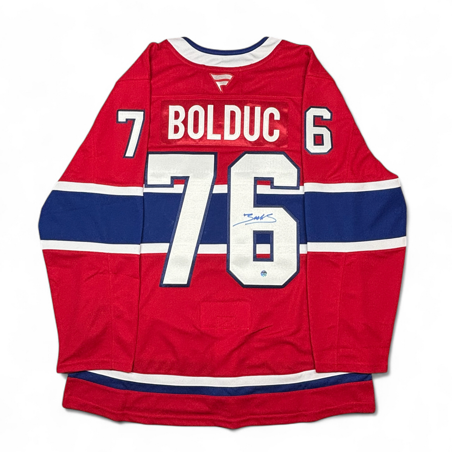 ZACHARY BOLDUC - JERSEY HOCKEY AUTOGRAPHIÉ - FANATICS