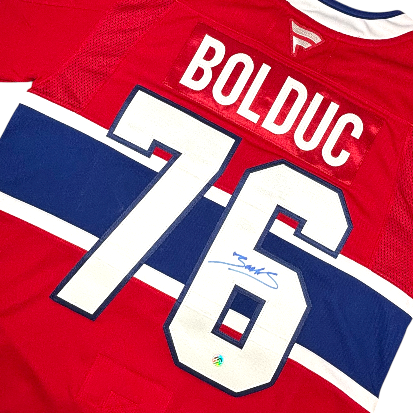 ZACHARY BOLDUC - JERSEY HOCKEY AUTOGRAPHIÉ - FANATICS