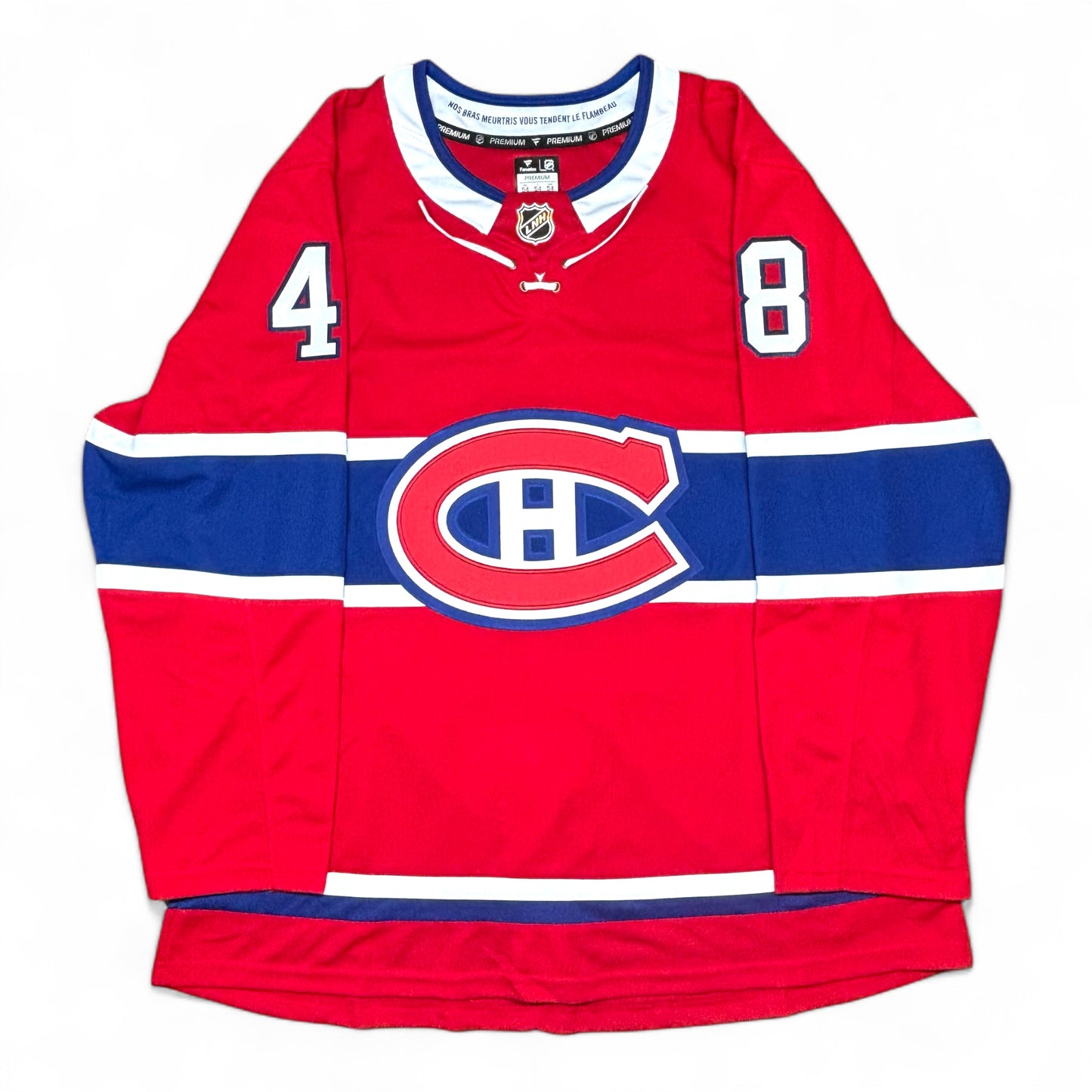 LANE HUTSON - JERSEY HOCKEY AUTOGRAPHIÉ - FANATICS