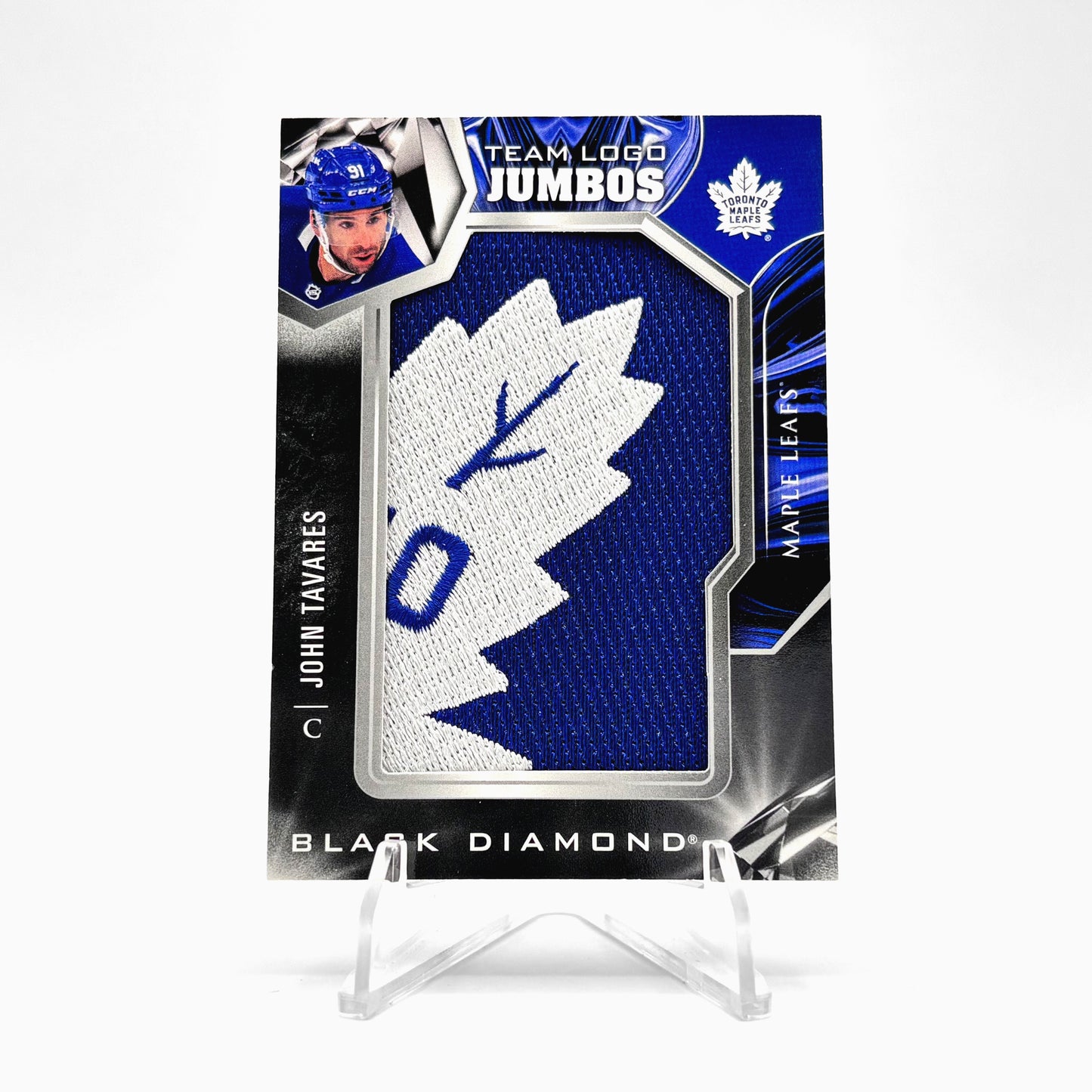 2022-23 - BLACK DIAMOND - TEAM LOGO JUMBOS - MAPLE LEAFS X9 (CREST COMPLET)