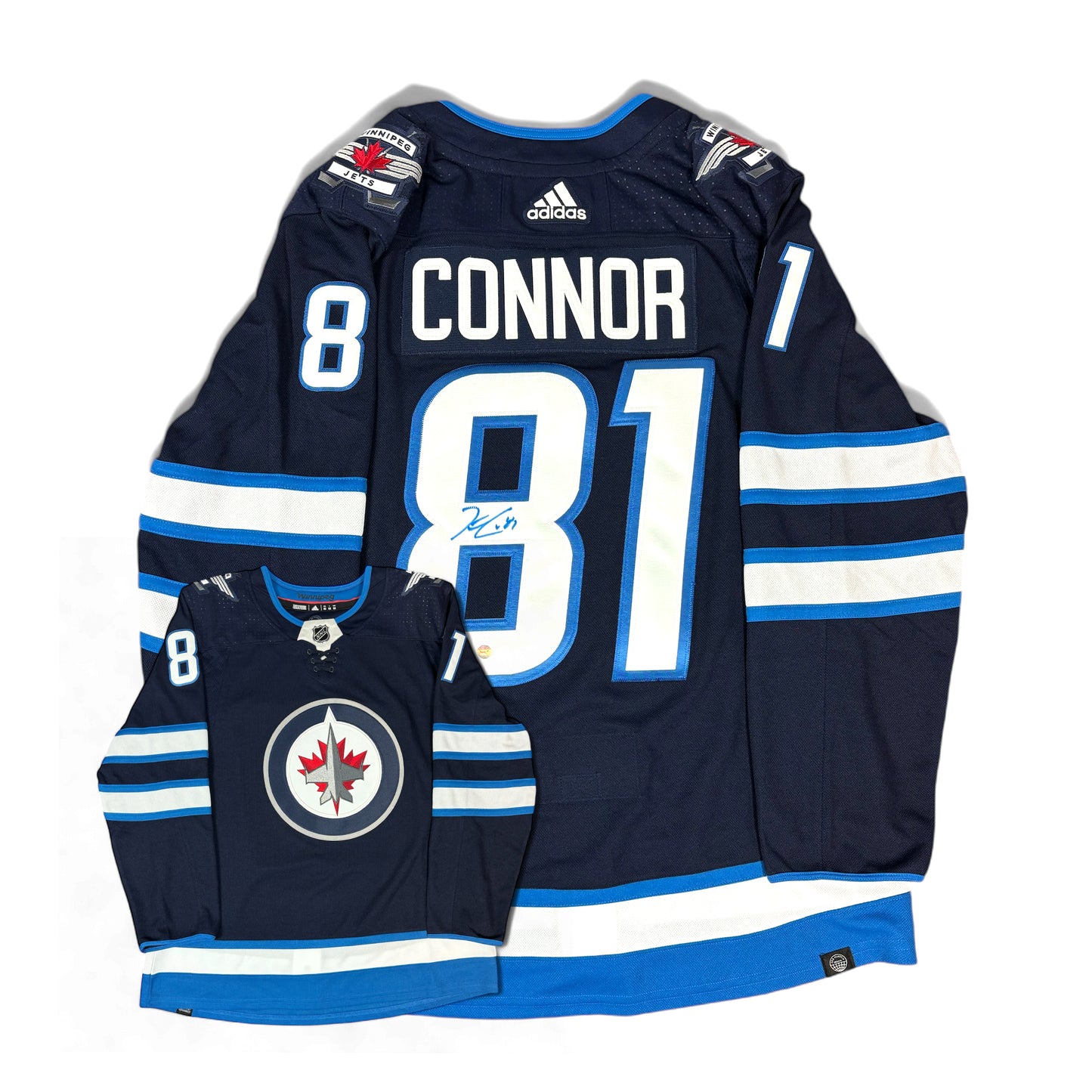 KYLE CONNOR - JERSEY HOCKEY AUTOGRAPHIÉ - ADIDAS