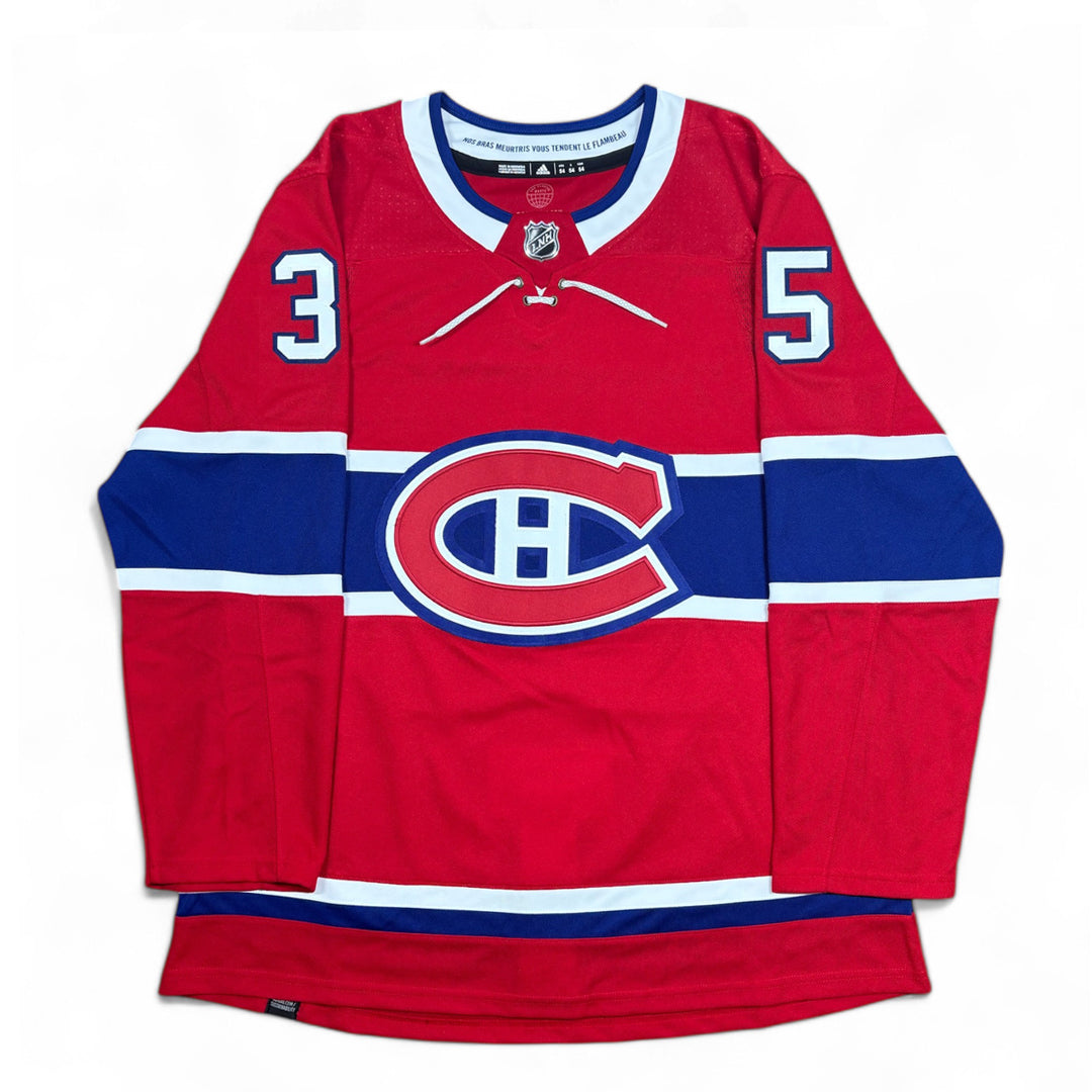 SAMUEL MONTEMBEAULT - AUTOGRAPHED HOCKEY JERSEY - ADIDAS
