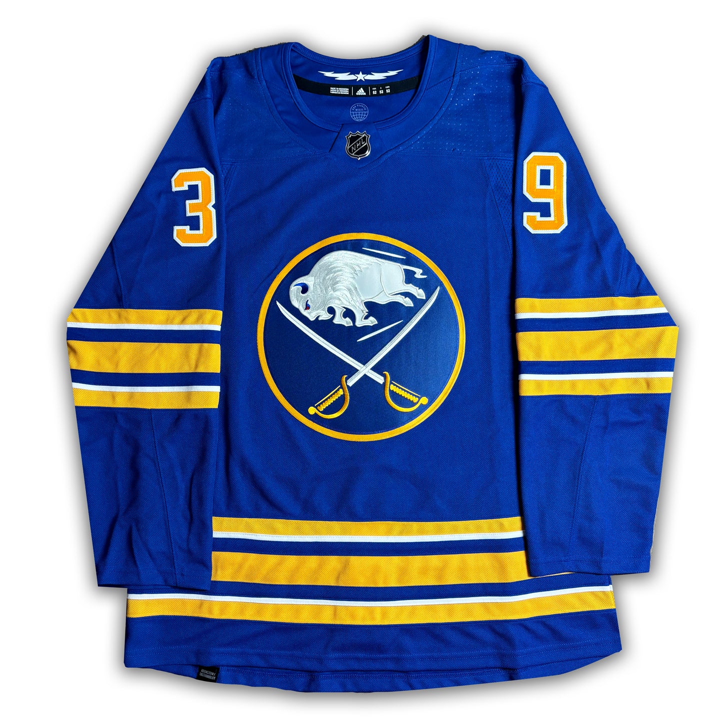 DOMINIK HASEK - AUTOGRAPHED HOCKEY JERSEY - ADIDAS