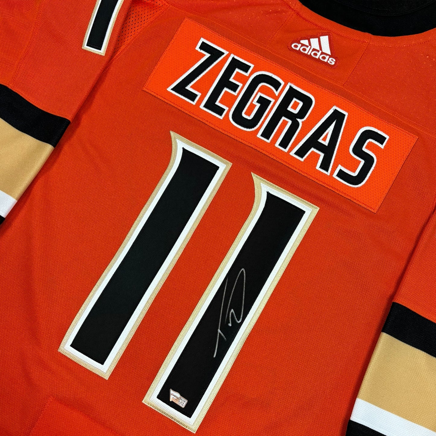 TREVOR ZEGRAS - AUTOGRAPHED HOCKEY JERSEY - ADIDAS