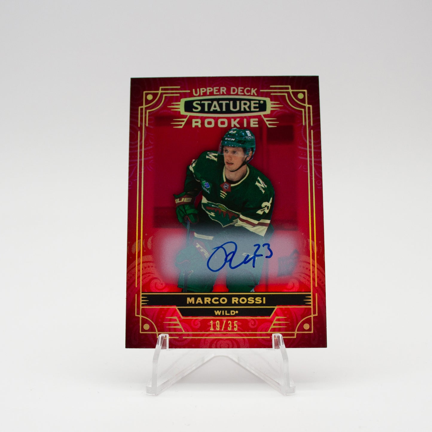 2022-23 - STATURE HOCKEY - ROOKIE AUTO - MARCO ROSSI