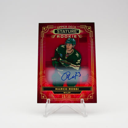 2022-23 - STATURE HOCKEY - ROOKIE AUTO - MARCO ROSSI
