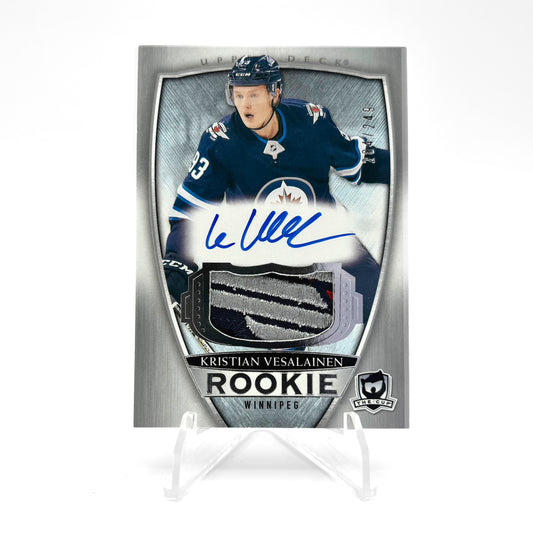 2018-19 - UD THE CUP - ROOKIE AUTO PATCH - KRISTIAN VESALAINEN 204/249