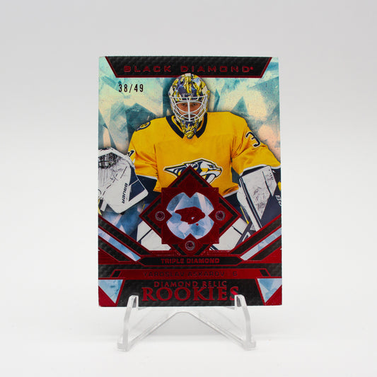 2023-2024- UD BLACK DIAMOND - DIAMOND RELIC ROOKIES - TRIPLE DIAMOND -  YAROSLAV ASKAROV