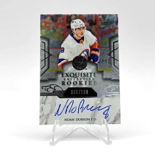 2020-21 - UD EXQUISITE  - ROOKIES - NOAH DOBSON 066/199