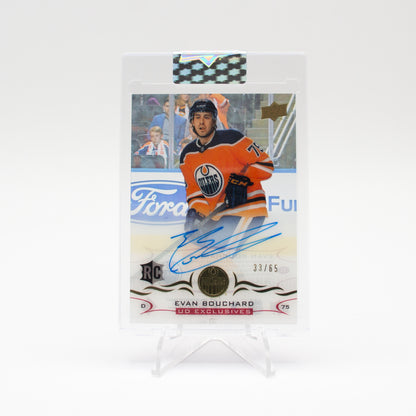 2018-19 - UD CLEAR CUT - EXCLUSIVE - EVAN BOUCHARD