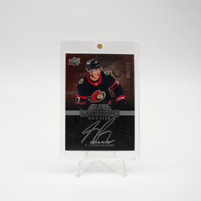 2023-24 UD BLACK - BLACK LUSTROUS ROOKIE - SHANE PINTO /199
