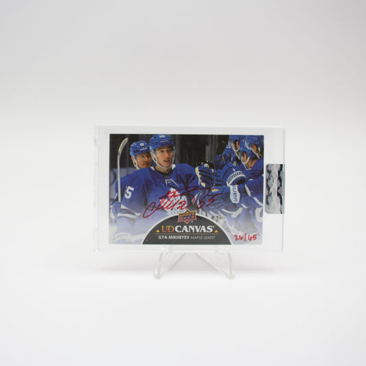 2021-22 - UD CLEAR CUT - UD CANVAS AUTO - ILYA MIKHEVYEV /65