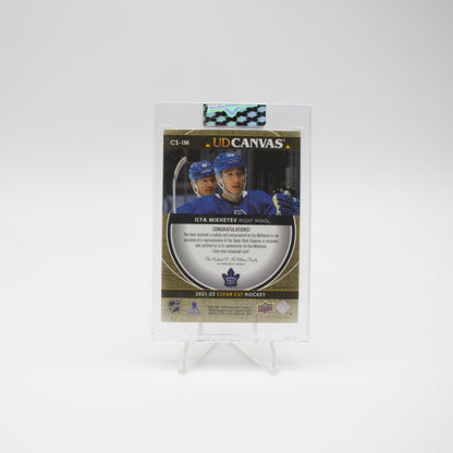 2021-22 - UD CLEAR CUT - UD CANVAS AUTO - ILYA MIKHEVYEV /65
