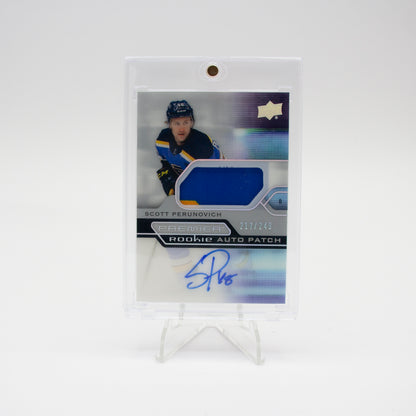 2021-22 - UD PREMIERE - AUTO PATCH - SCOTT PERUNOVICH / 249
