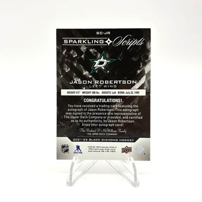 2021-22- BLACK DIAMOND - SPARKLING SCRIPTS - JASON ROBERTSON