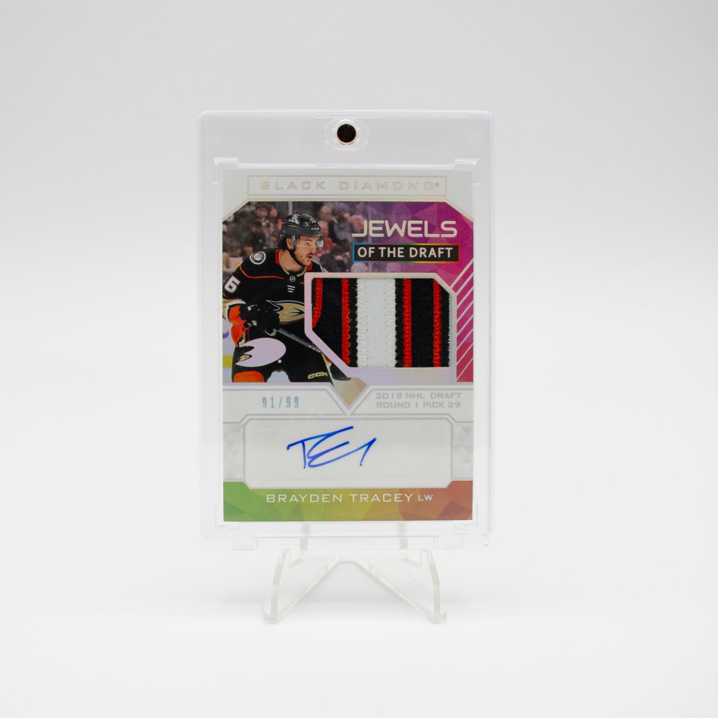 2022-23 - BLACK DIAMOND - JEWELS OF THE DRAFT - BRAYDEN TRACEY /99