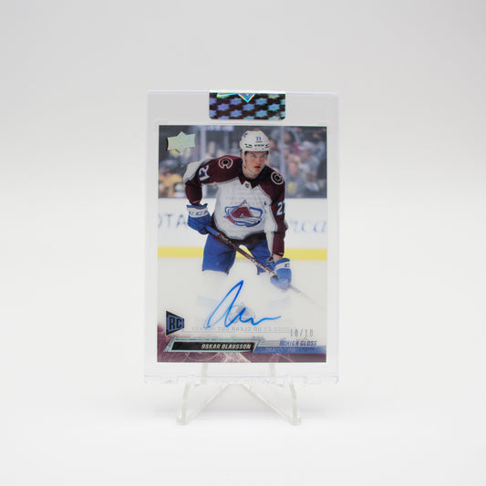 2022-23 - UD CLEAR CUT -HIGH GLOSS - OSKAR OLAUSSON /10