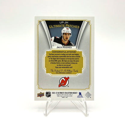 2022-23- ULTIMATE COLLECTION - ULTIMATE PATCH - JACK HUGHES /15