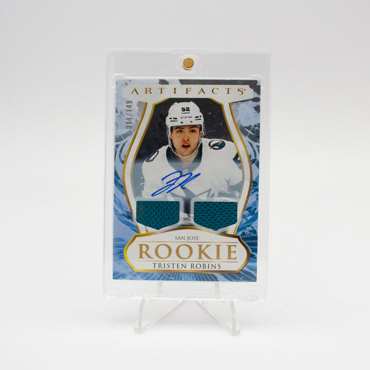 2023-24 UD ARTIFACTS AUTO PATCH ROOKIE - TRISTEN ROBINS /199