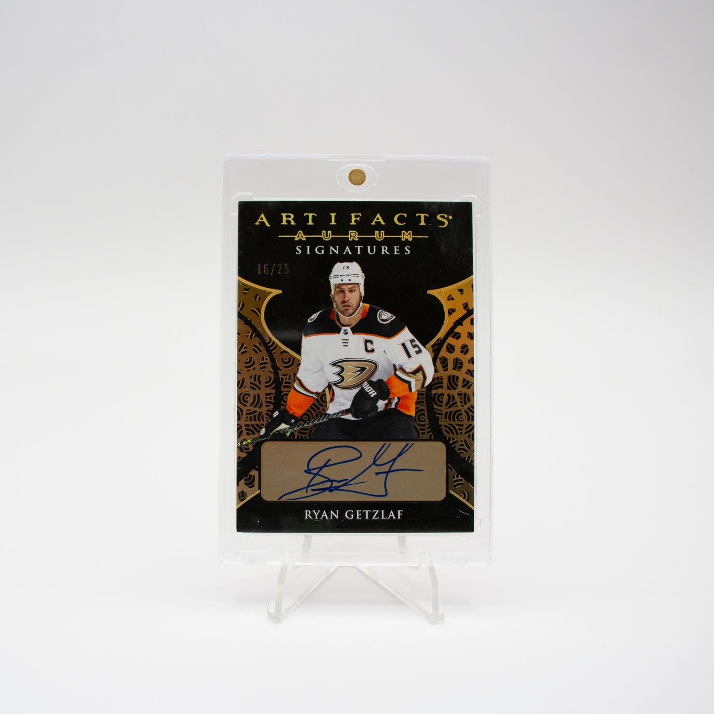 2023-24 UD ARTIFACTS AURUM SIGNATURES - RYAN GETZLAF /25