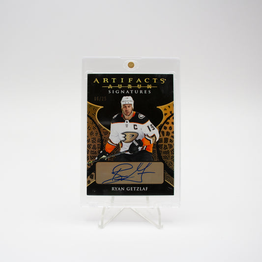 2023-24 UD ARTIFACTS AURUM SIGNATURES - RYAN GETZLAF /25
