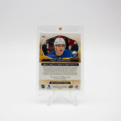 2023-24 UD ARTIFACTS AUTO PATCH - TAGE THOMPSON /25