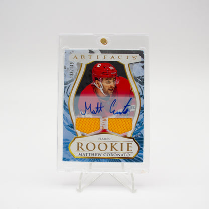 2023-24 UD ARTIFACTS AUTO PATCH ROOKIE - MATTHEW CORONATO /149