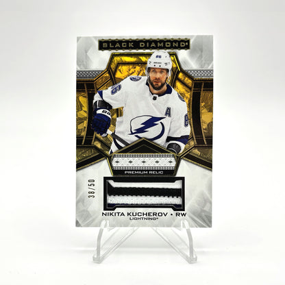 2024-25 - UD BLACK DIAMOND - PREMIUM RELIC - PATCH - NIKITA KUCHEROV /50