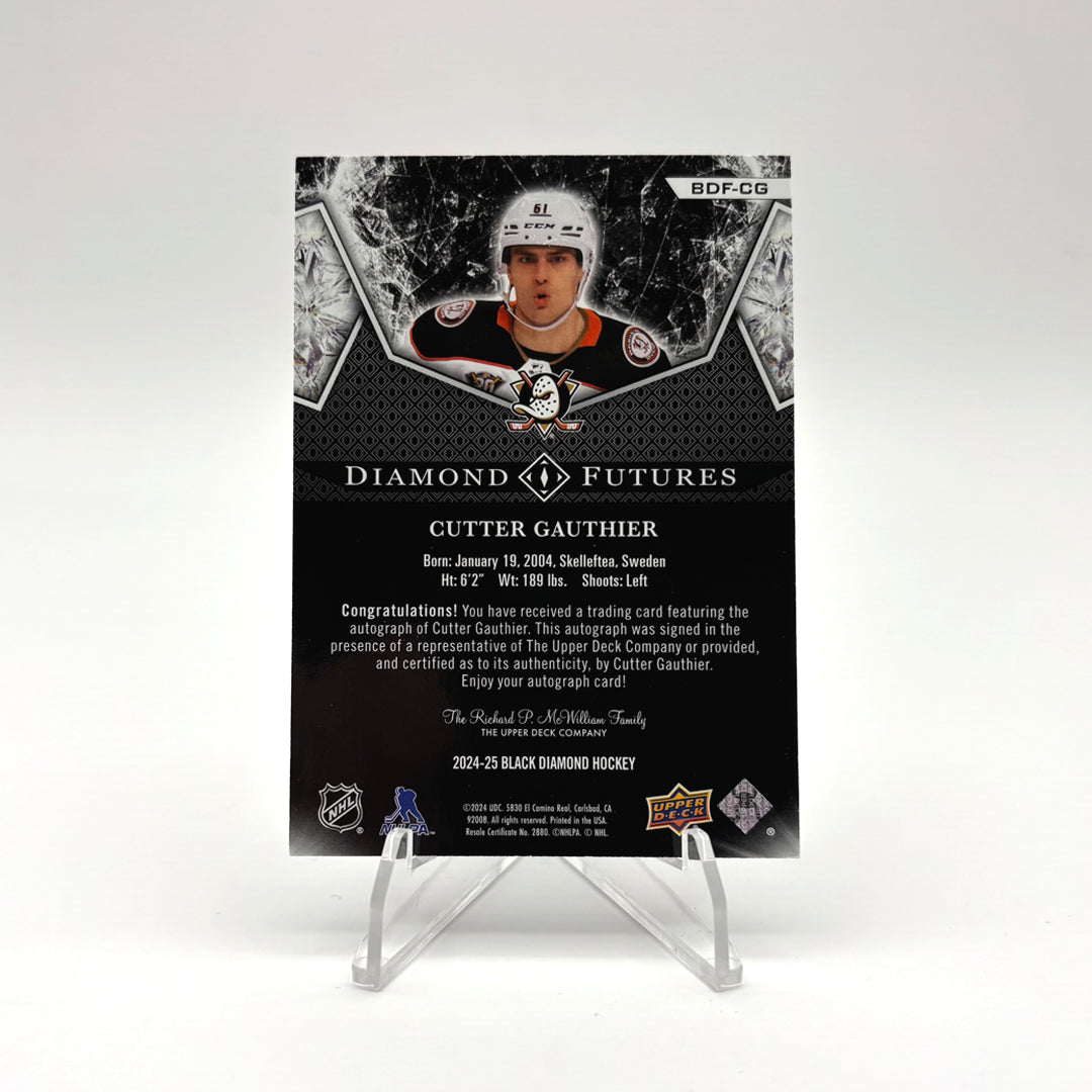 2024 - 25 BLACK DIAMOND - DIAMOND FUTURES - CUTTER GAUTHIER /35