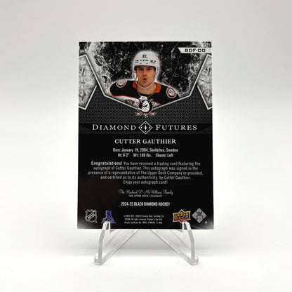 2024 - 25 BLACK DIAMOND - DIAMOND FUTURES - CUTTER GAUTHIER /35