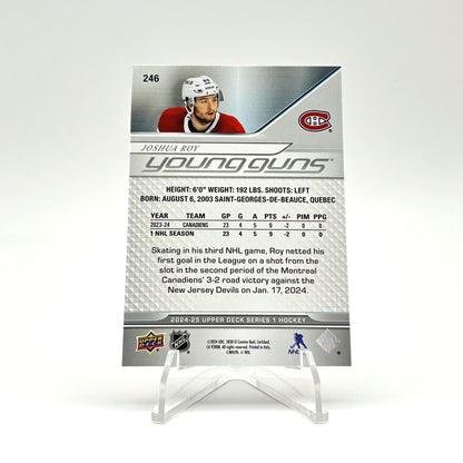 2024-25 UD SERIES ONE - YOUNG GUNS - JOSHUA ROY