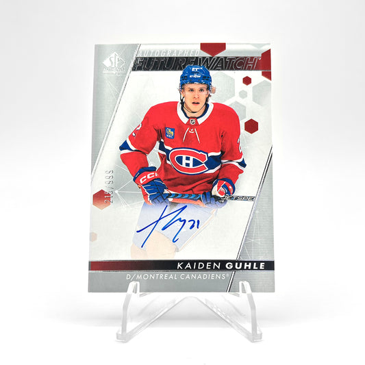 2022-23 - SP AUTHENTIC - FUTURE WATCH - KAIDEN GUHLE - 215/999