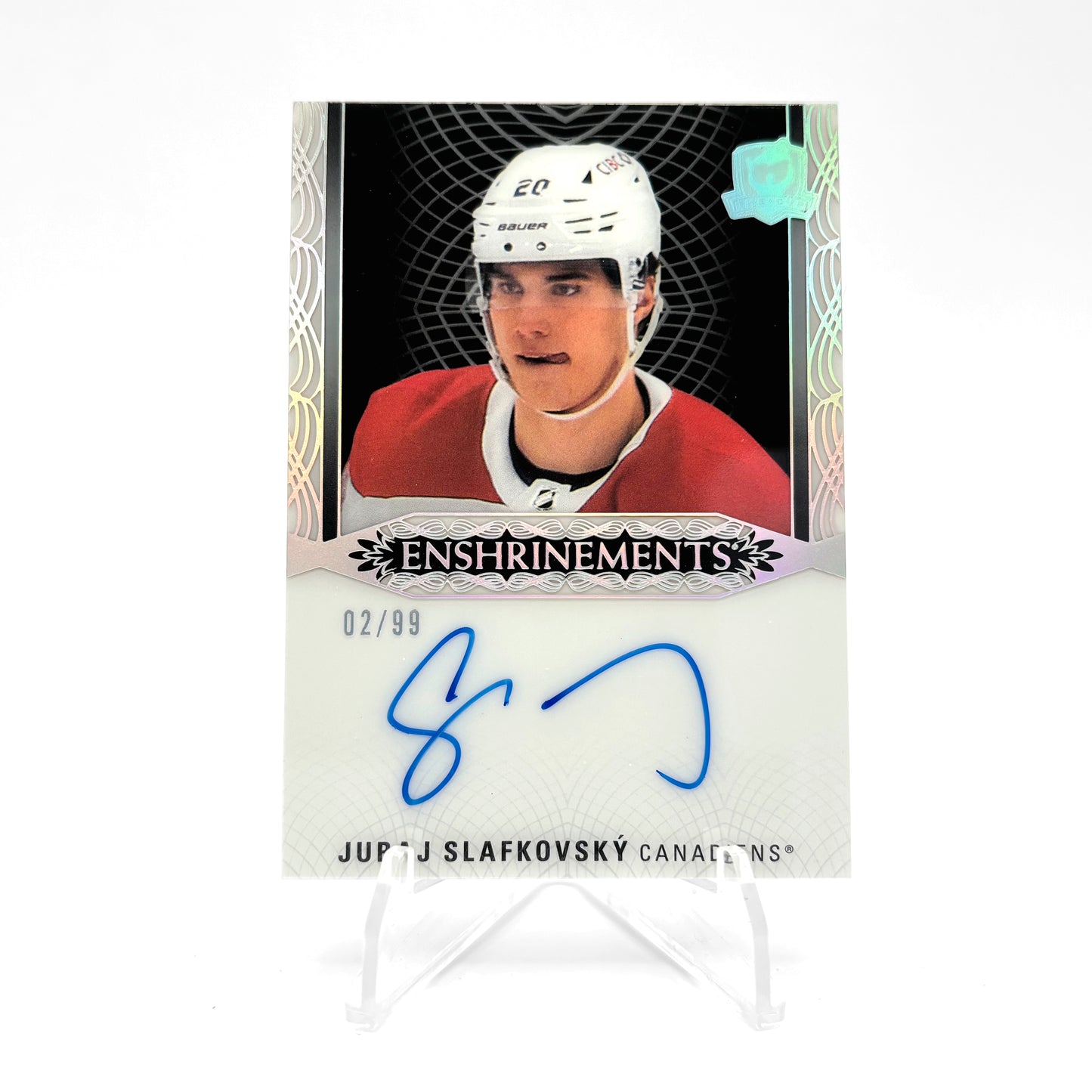 2022-23 - UD THE CUP - ENSHRINEMENTS - JURAJ SLAFKOVSKY 02/99