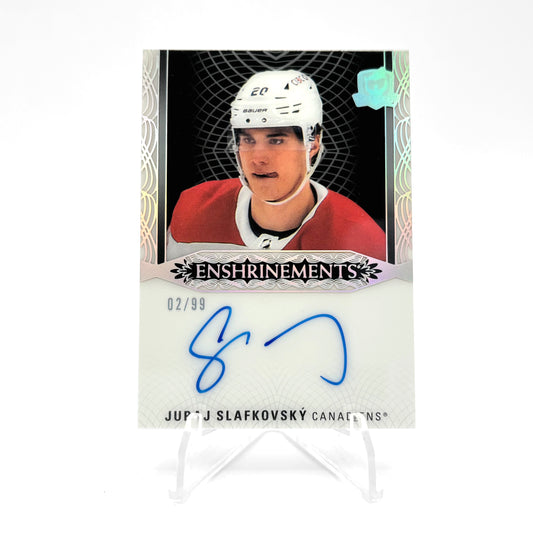 2022-23 - UD THE CUP - ENSHRINEMENTS - JURAJ SLAFKOVSKY 02/99